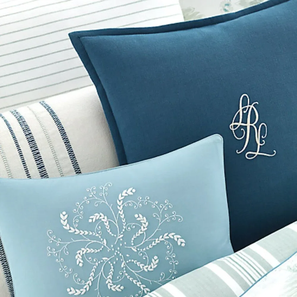 Lauren Ralph Lauren Julianne Monogram Throw Pillow